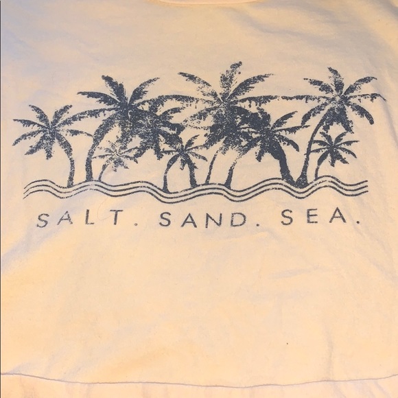 Yellow crop tee - Picture 2 of 2